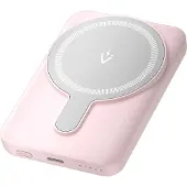 Vention FHSP0, 5000 mAh, Kabelloses Aufladen, 3,7 V, Pink