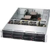 Super Micro Computer B.v. Supermicro SC825 TQC-R802WB – 2U Rack-Montage