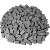 LEGO 2x2x3 Dachsteine Dach Hellgrau für Dach - 3684c NEU! Menge 250x