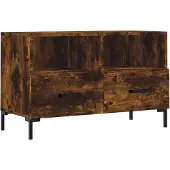 Syfax TV-Schrank Räuchereiche 80x36x50 cm Holzwerkstoff