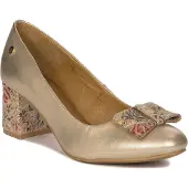 MACIEJKA Schuhe Damen-Pumps aus Leder in Gold 3356A25001
