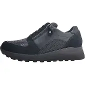 Waldlaufer Hiroko-Soft Damenschuhe Schnürschuhe Sportive sportlicher Schnürer Schwarz Freizeit, Schuhgröße:EUR 39 | UK 6