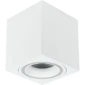 EDO Deckenaufbauleuchte Deckenspot Aufbaustrahler HALIS SQ eckig weiß GU10 EDO777332