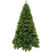Triumph tree Tsuga Weihnachtsbaum - Weihnachten Dekoration mit Voller Optik - Weihnachtsdeko für Innenräume - Kunststoff Baum mit 386 Ästen - H155 x Ø104 cm - Grün