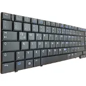 T-ProTek DEUTSCHE - Tastatur / schwarz Kompatibel für SPARES 443922-041
