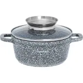 Klausberg Topf mit Marmorbeschichtung 1,3L 16cm KB-7519