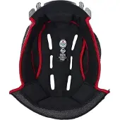 Nolan N-com N90-2/n91 Evo Clima Comfort Innenpolsterung Schwarz XL Schwarz XL
