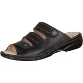 Finn Comfort Menorca Soft Damen Pantolette schwarz Glattleder - Größe: 36