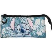 KARACTERMANIA Lilo and Stitch Aloha, Weiches Federmäppchen, Mehrfarbig, Abbildung, Drinnen/Draußen, Mädchen, Reißverschluss