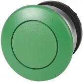 Eaton 216747 Pilzdrucktaste, RMQ-Titan, Pilz, rastend, Pilz grün, grün, unbeschriftet, Frontring Titan M22-DRP-G - 5 Stück