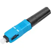 Digitus SC/UPC LWL-Fast Connector Feldstecker Singlemode (10 Stück), SC/UPC, Stecker, Schwarz, Blau, Einzelmodus, Keramik, 10 Stück(e)