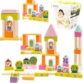 Cubika Holz-Lernbausteine Princess World Block Set