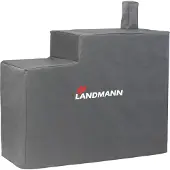 Landmann Wetterschutzhaube Premium - 130 x 60 x 120 cm - grau Grillabdeckung Abdeckplane f. Smoker BBQ Grill Hülle Cover - Abdeckhaube, Abdeck-Zubehör