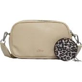 s.Oliver 2167811.8156.ONESIZE, Handtasche, Reißverschluss, Beige, Polyester, Polyurethan (PU), 100% polyurethane; lining: 100% polyester, Nicht waschen