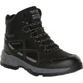 Regatta - Herren Wanderstiefel "Vendeavour" RG9196 (46 EU) (Schwarz/Granitgrau)