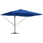 Syfax Sonnenschirm 352 x 251 x 265 cm Polyester und Aluminium