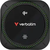 Verbatim Charge 'n' Drive Qi2 RGB, Auto, USB, Kabelloses Aufladen, 1 m, Schwarz