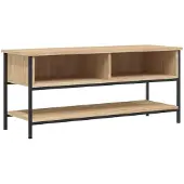 Syfax TV-Schrank Sonoma-Eiche 100 x 35 x 45 cm Holzwerkstoff