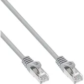 InLine 25er Bulk-Pack Patchkabel, F/UTP, Cat.5e, grau, 5m, 5 m, Cat5e, F/UTP (FTP), RJ-45, RJ-45, Grau