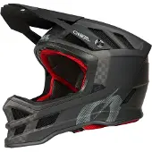 O'Neal Fullface Helm Blade Carbon IPX V.22 , Schwarz Carbon, M