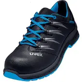 Uvex 69348, Männlich, Erwachsener, Sicherheitsschuhe, Schwarz, Blau, ESD, FO, S2, Alle Jahreszeiten