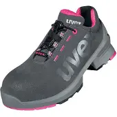 Uvex Halbschuh grau/pink 1 ladies, S2, EU-Schuhgröße: 38