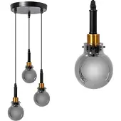 Toolight Hängelampe APP1125-3CP BLACK GOLD