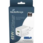 MediaRange MRMA113-2, Drinnen, AC, 20 V, Weiß