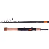 Shimano STC AX Mini Tele Spinning, 1,8m, 5,91ft, 7-21g, 10 Teile, Medium Light, STCAXMTS18ML