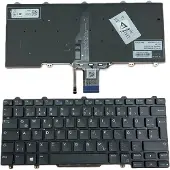 T-ProTek DEUTSCHE-Tastatur Keyboard Beleuchtung kompatibel für DEll LatituDE 12 (E7270)