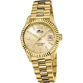 Lotus Damen Uhr Elegant Edelstahl Armbanduhr Classic gold D2UL18932/2