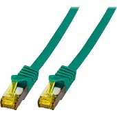 EFB Elektronik MK7001.25GR RJ45 Patchkabel Cat.6A S/FTP LSZH Cat.7 Rohkabel grün 25m MK700125GR