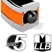 ABI Enduro Bearings 71001 LLB ABEC 5 Angular Contact Lager, 12x28x8