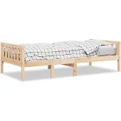 Syfax Kinderbett ohne Matratze 90x190 cm Massivholz Kiefer