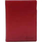 Esquire Leder Geldbörse Viktoria Wallet Red dunkelrot
