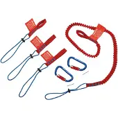 Knipex Werkzeugsicherung Fangleine Karabiner Hochbau Dachdecker Sicherungssystem
