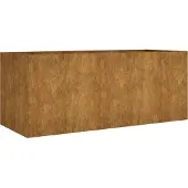 Syfax Hochbeet 200x80x80 cm Cortenstahl