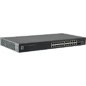 LevelOne GTL-2661, Managed, L2, Gigabit Ethernet (10/100/1000), Rack-Einbau