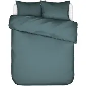 Essenza Bettwäsche "Bettwäsche Minte", blau (denim), B/L: 240cm x 200cm, 1 Stk., 2 Stk., Satin, B/L: 80cm x 80cm, 3, Satin, Obermaterial: 100% Baumwolle CO., Bettwäsche, Bettwäsche