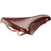 Arso Damen Fahrradsattel B17 Special Short , braun