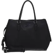 Gabs Leder Schultertasche Ivette TG Bull + Persiano Black Shoulder Bag Nero schwarz