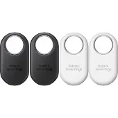 Samsung Galaxy SmartTag 2 EI-T5600 4 Per Pack 2x black+ white, Artikel, Finder, Schwarz, Staubresistent, 120 m, IP67