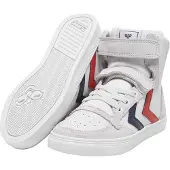 Hummel Slimmer Stadil Leder High-Top Sneaker Kinder white 38