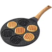 KINGHOFF KH-1668 Mini-Waffelpfanne 26 cm