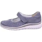 Semler Komfort Slipper Lena Damen 31313135343231 Blau 43 EU
