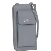 Mustang Umhängetasche Handytasche Virginia Phone Wallet Bag Grey grau