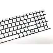 T-ProTek DEUTSCHE - Tastatur Keyboard Silber kompatibel für HP Pavilion 15-eg0988nz (4L966EA)
