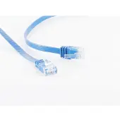 Shiverpeaks Patchkabel-Flachkabel U/UTP cat. 6 slim blau 15m