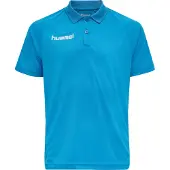 Hummel Promo Kurzarm-poloshirt Blau 116 cm Jungen,Mädchen Blau 116 cm