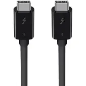 Belkin Components F2CD084bt0.8MBK, USB C, USB C, 0,8 m, Schwarz, 40 Gbit/s
